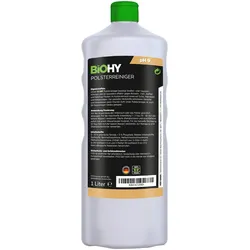 BiOHY Spezial Polsterreiniger (12x1l Flasche) | Ideal für Autositze, Sofas, Matratzen etc. | Ebenfalls für Waschsauger geeignet
