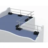 mauderer alutechnik Flachdachsicherung NEO 30 Kompakt 60 m Aluminium