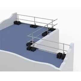 mauderer alutechnik Flachdachsicherung NEO 30 Kompakt 60 m Aluminium