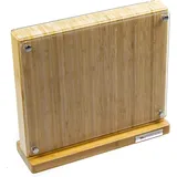 PROFESSIONAL - Messerblock Magnetisch Aus Holz Ohne Messer - Messerhalter Magnet