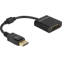 DeLock 61023 Videokabel-Adapter 0,15 m DisplayPort DVI Schwarz