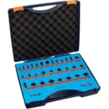 WS24 Fräser-Set 8 mm Schaft 30tlg. - WS24-100064