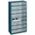 RAACO Kleinteilemagazin Polypropylen/Stahlblech 16 Schubladen blau