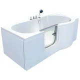 AcquaVapore Seniorenwanne mit Tür S12-TH-L Badewanne 170x85cm