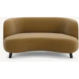 Emmanuel Gallina X Am.pm Xs-sofa Leinenvelours, Rosebury, Design Emmanuelle Gallina Bernsteingrün