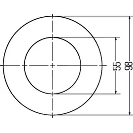 Hella Schlussleuchte links 2SA 008 405-021
