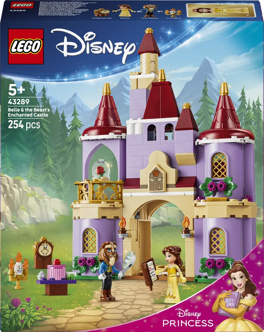 LEGO® Das verzauberte Schloss von Belle und dem Biest - 43289