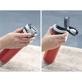 Leifheit Thermobecher Flip 0,6 l Rot
