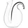 Riedel Dekanter Ayam 1700 ml Glas Transparent
