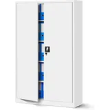 Jan Nowak Jan II Aktenschrank 185 x 115 x 40 cm Weiß