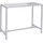 Mendler Stehtisch HWC-P91 105 x 130 x 65 cm Hellgrau