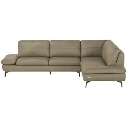 Wohnwert Ecksofa  Amarena ¦ braun ¦ Maße (cm): B: 292 H: 81 T: 210