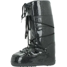 MOON BOOT Icon Glitter Schwarz 35