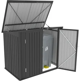 Tepro Universalbox Store Midi 157,5 x 105 x 134 cm 1-tlg. schwarz