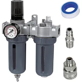 walter (eigenmarke) Druckluft Wartungseinheit Druckluft Manometer Druckregler 1/4" 10bar