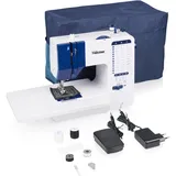 Tristar Nähmaschine 38 Stichprogrammen, Abnehmbarem Anschiebetisch, Freiarm, LED-Licht, Automatischem Nadeleinfädler, Fadenschneider, Geschwindigkeitsregelung, SM-6005