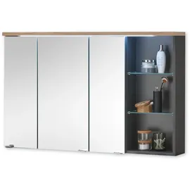 BASIC by Balculina Spiegelschrank MEMPHIS Badezimmerschrank BxHxT 110x70x22«, (1 St.), Breite 110 cm (B/H/T)