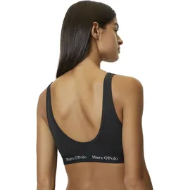Marc O'Polo Essentials Woven Bustier Schwarz S