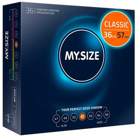 My.Size Kondome Größe 4, 57 mm, Großpackung, Inhalt 36 Stück (1er Pack)