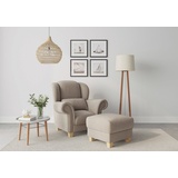 Home Affaire Ohrensessel »Queenie Ohrenseesel« (1-St), mit softem, weichem Sitzkomfort und zeitlosem Design