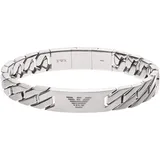 Emporio Armani EGS2435040 Edelstahlarmband silber 20,5 cm