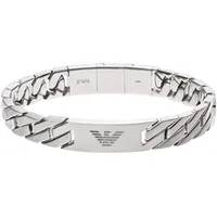 Emporio Armani EGS2435040 Edelstahlarmband silber 20,5 cm