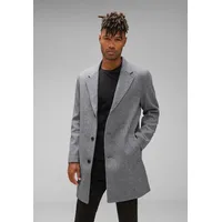 STREET ONE Langjacke STREET ONE MEN Gr. L (52), grau (asphalt grey) Herren Jacken in Unifarbe