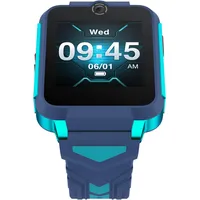 TCL Movetime Family Watch MT42X 4G 48,50 mm Kunststoffgehäuse Blau Sportarmband Blau M
