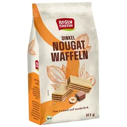 Rosengarten Dinkel-Nougatwaffeln bio