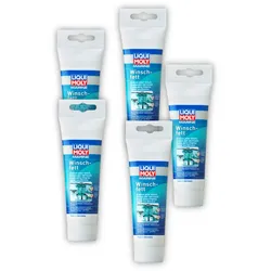 5x 100g LIQUI MOLY 25045 Winschfett Marine Winschfett Tube