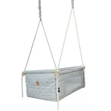 Neugeborenenwiege - Hängebett - silber