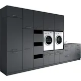 laundreezy Mehrzweckschrank-Set 445 x 238 x 68 cm Grau