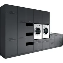 laundreezy Mehrzweckschrank-Set 445 x 238 x 68 cm Grau