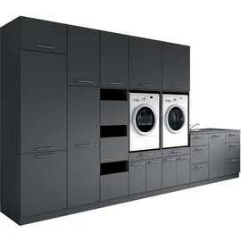 laundreezy Mehrzweckschrank-Set 445 x 238 x 68 cm Grau