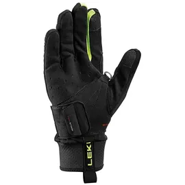 Leki PRC Shark Langlaufhandschuhe Schwarz/Neon Gelb 7
