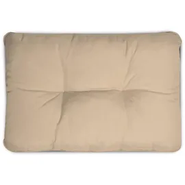 Beautissu Rückenkissen 60 x 40 x 12 cm beige 1 St.