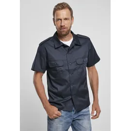 Brandit Textil Langarmhemd Blau 7XL