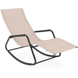 Fantask Sonnenliege 200 x 57 x 86 cm Beige