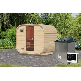 Karibu Quadro 1 Plus inkl. 9 kW Ofen + int. Steuerung