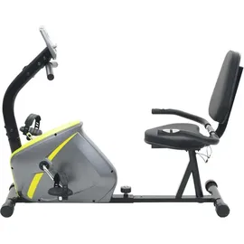 vidaXL Magnetisches Sitz Ergometer grau/gelb