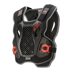 Alpinestars Bionic Action, Protektorenweste - Schwarz/Rot - XL/XXL