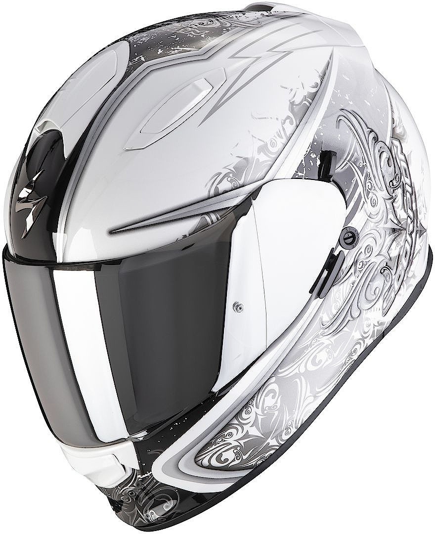 Scorpion EXO-491 Run Helm, zwart-wit, L
