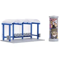 Kibri Deko-Set Bushaltestelle 38142 H0