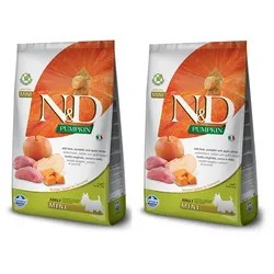 Farmina N&D Pumpkin Grain Free canine BOAR AND APPLE ADULT MINI 2x7kg
