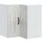 vidaXL Eckhängeschrank Kalmar 0 x 0 x 0 cm Grau
