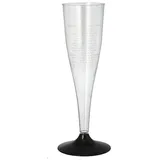 Papstar Stiel-Gläser für Sekt 0,1 l 6 St.