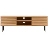 House Nordic Kyoto TV-Bank 150 x 40 x 50 cm Braun Holz