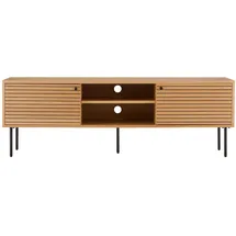 House Nordic Kyoto TV-Bank 150 x 40 x 50 cm Braun Holz