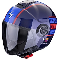 Scorpion EXO-City II FC Barcelona, Jethelm - Dunkelblau/Rot/Blau - XXL