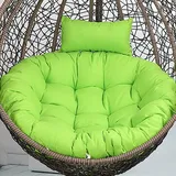 Aocase Hängesessel Kissen Sitzkissen für Hängeschaukel Polster XXL Rundes Sitzkissen 120 cm Extra Bequeme Stuhlauflage für Stühle Indoor Outdoor Abnehmbar Maschinenwaschbar, rutschfest,No13,90cm